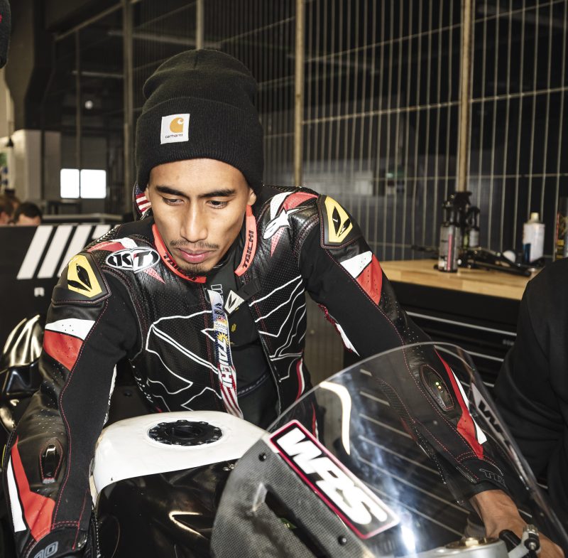 Hafizh Syahrin gets his first taste of the World Superbike