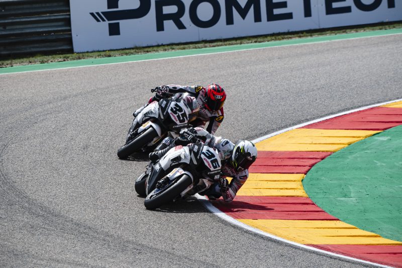 Mercado and Syahrin complete their first WorldSBK race of 2022 at Aragón