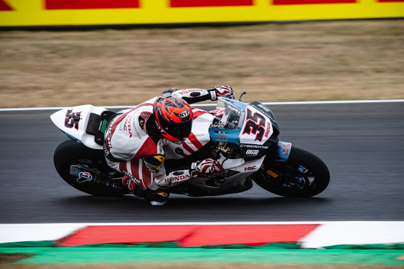 Mixed fortunes for the MIE Racing Honda Team riders on Friday at Most
