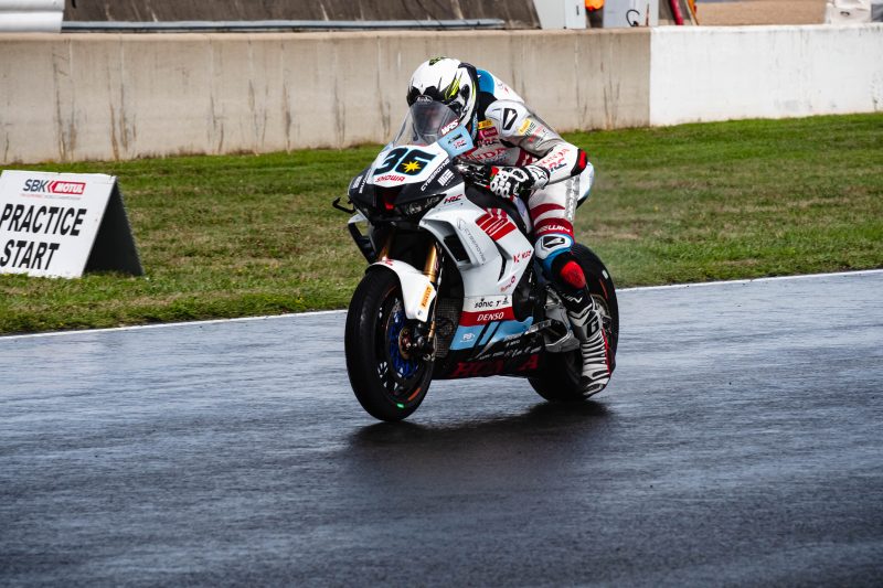 A wet day of WorldSBK practice at Magny-Cours