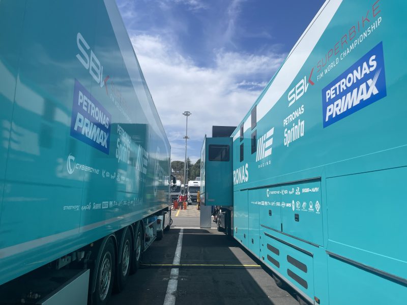 Team PETRONAS MIE Racing Honda lands on Spanish soil