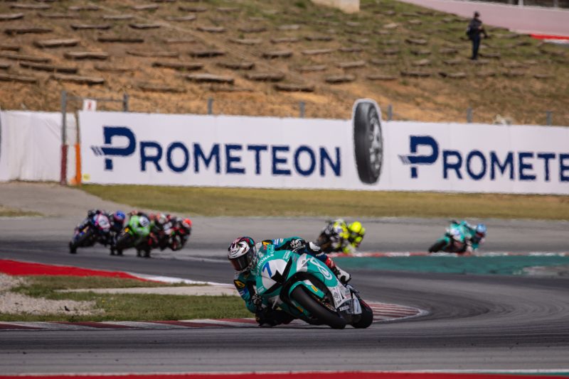 A challenging WorldSSP race 1 for Norrodin and Mackenzie at Barcelona