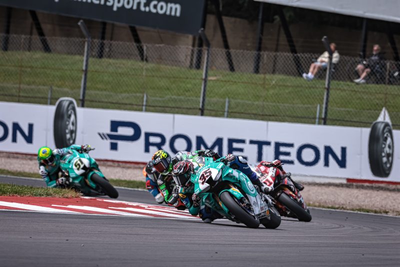 WorldSBK race 1 at Donington a learning experience for Syahrin and Granado