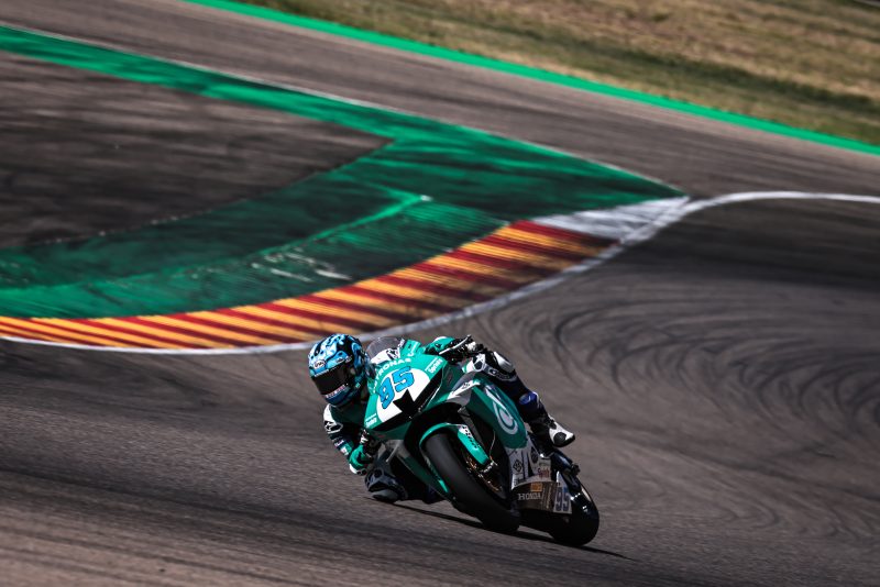 WorldSSP – Testing at Aragón concludes for the PETRONAS MIE Racing Honda Team